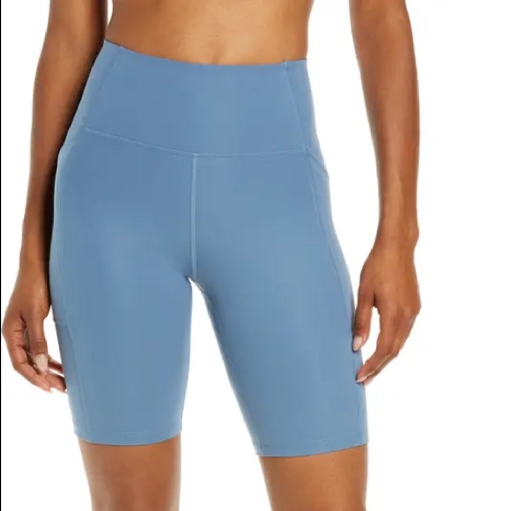 NWT Girlfriend Collective High Rise Pocket Bike Shorts